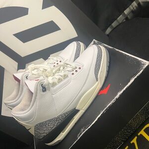 Retro Jordan 3 Reimagined, White Cement